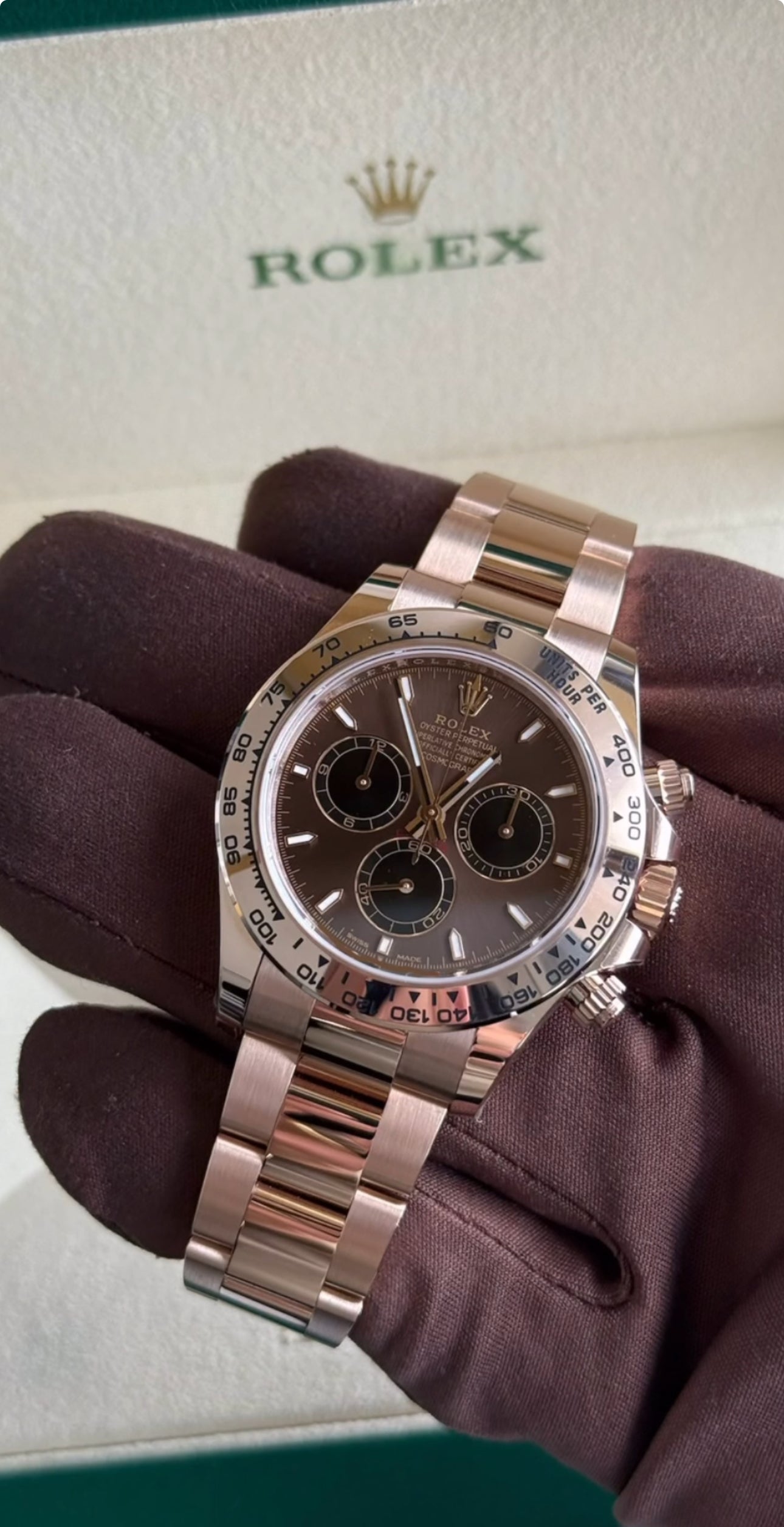 ROLEX DAYTONA OYSTER CHOCOLATE