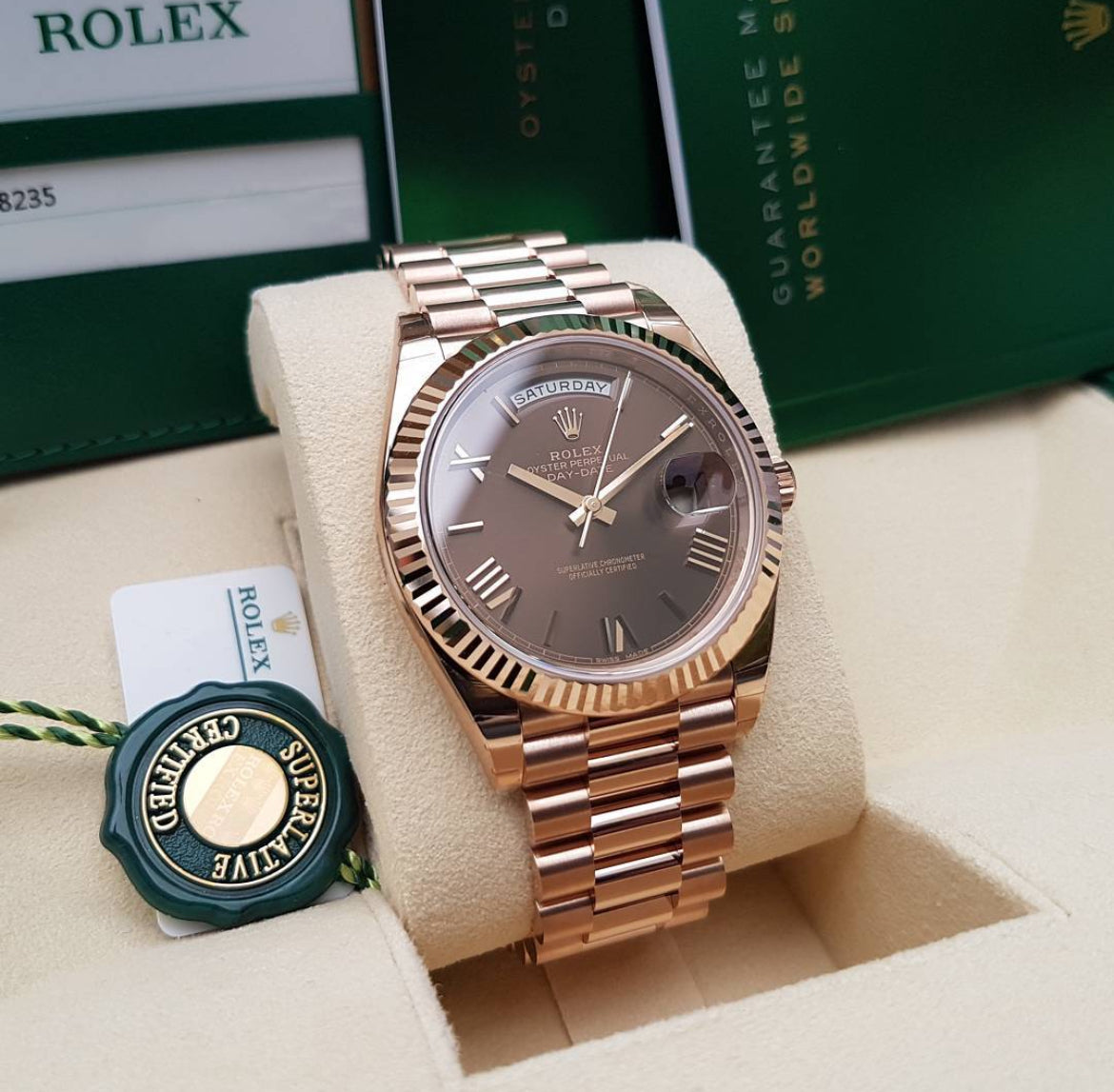 ROLEX DAY-DATE CHOCOLATE