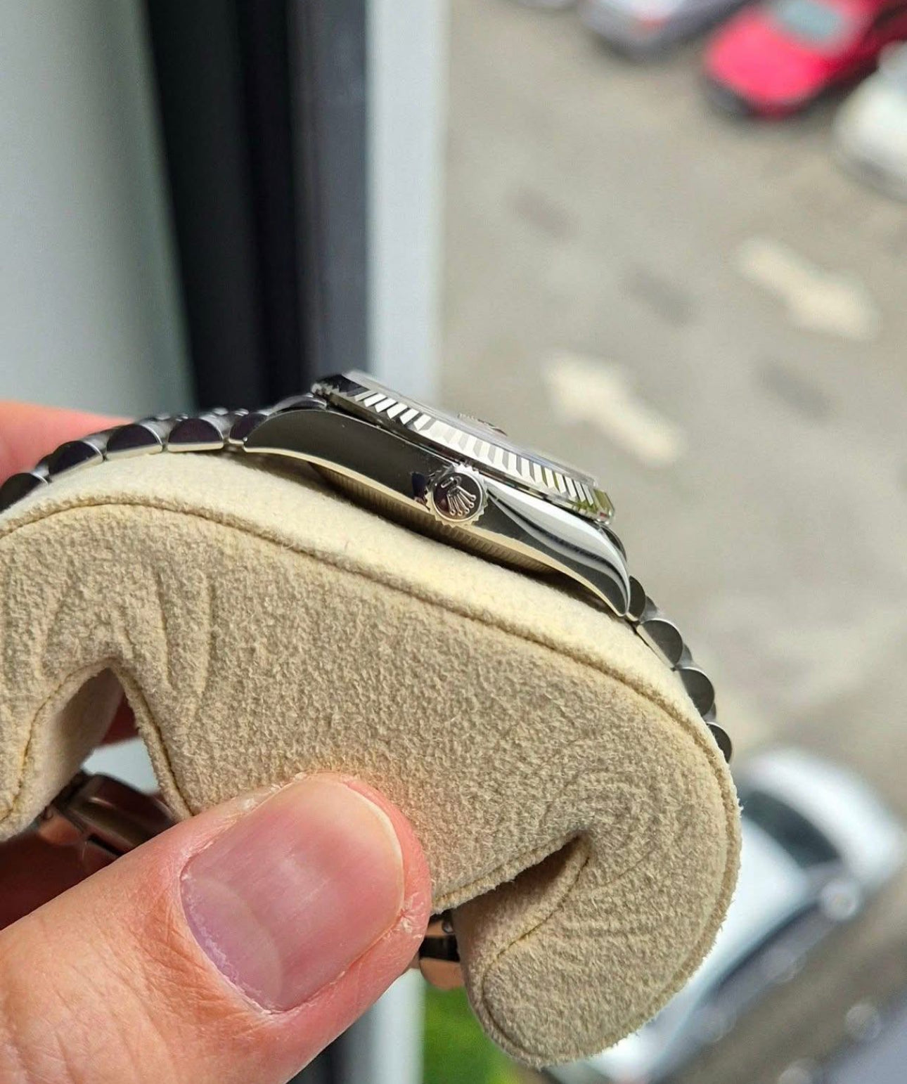 ROLEX DATEJUST JUBILEE "CANDY ROSE" DIAMOND