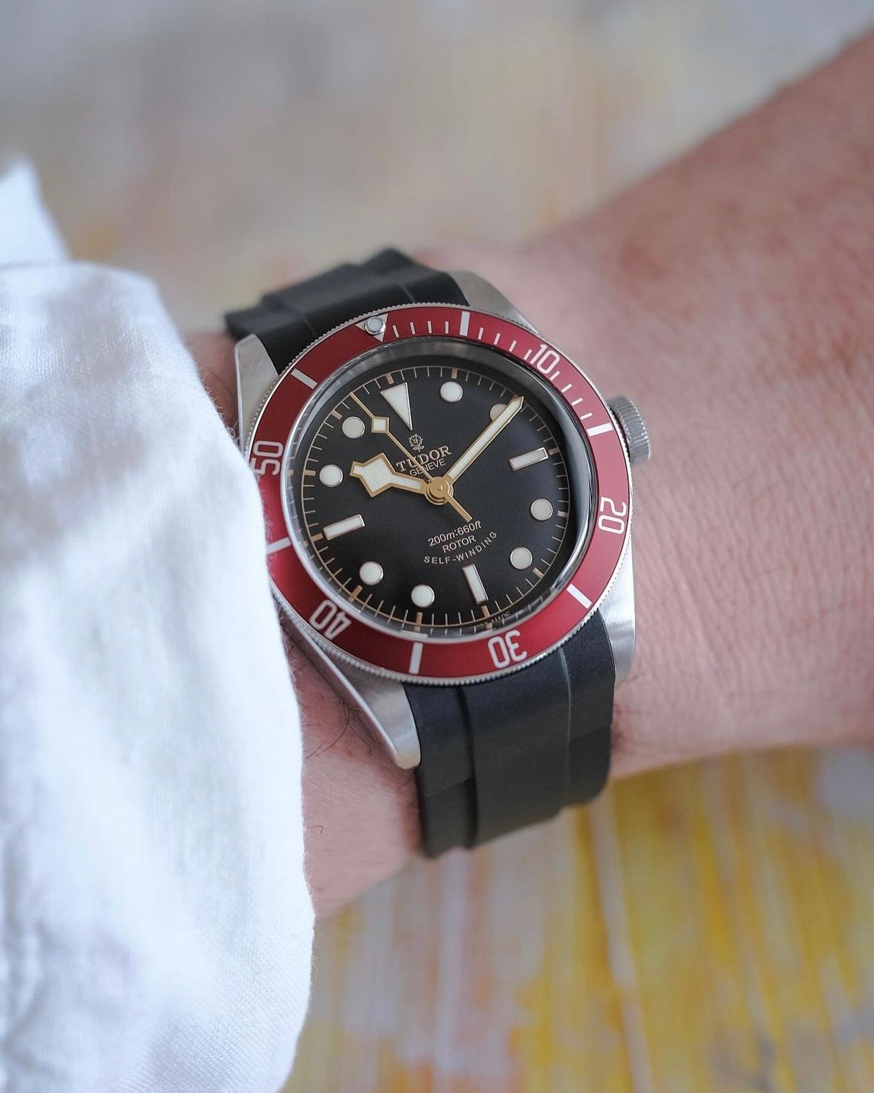 TUDOR BLACK BAY 41MM BRACCIALE OYSTERSFLEX