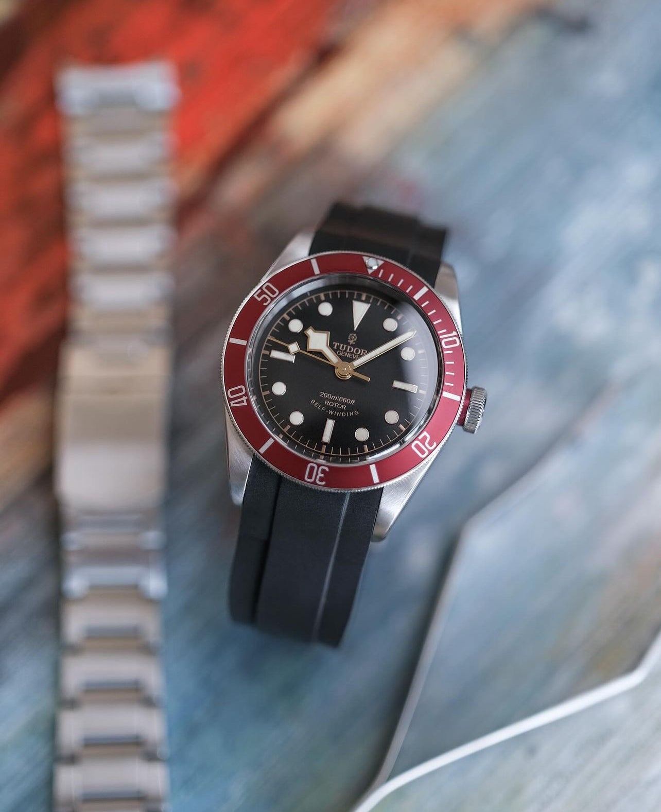 TUDOR BLACK BAY 41MM BRACCIALE OYSTERSFLEX