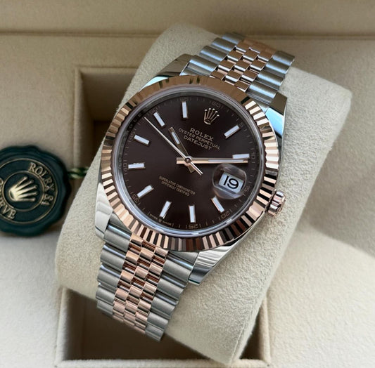 ROLEX DATEJUST JUBILEE "CHOCOLAT"