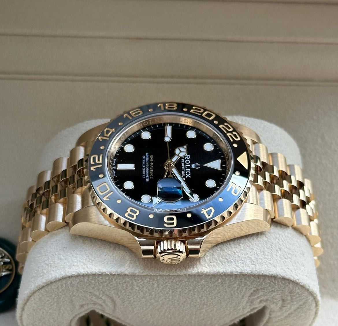 ROLEX GMT-MASTER II JUBILEE "FULL GOLD"