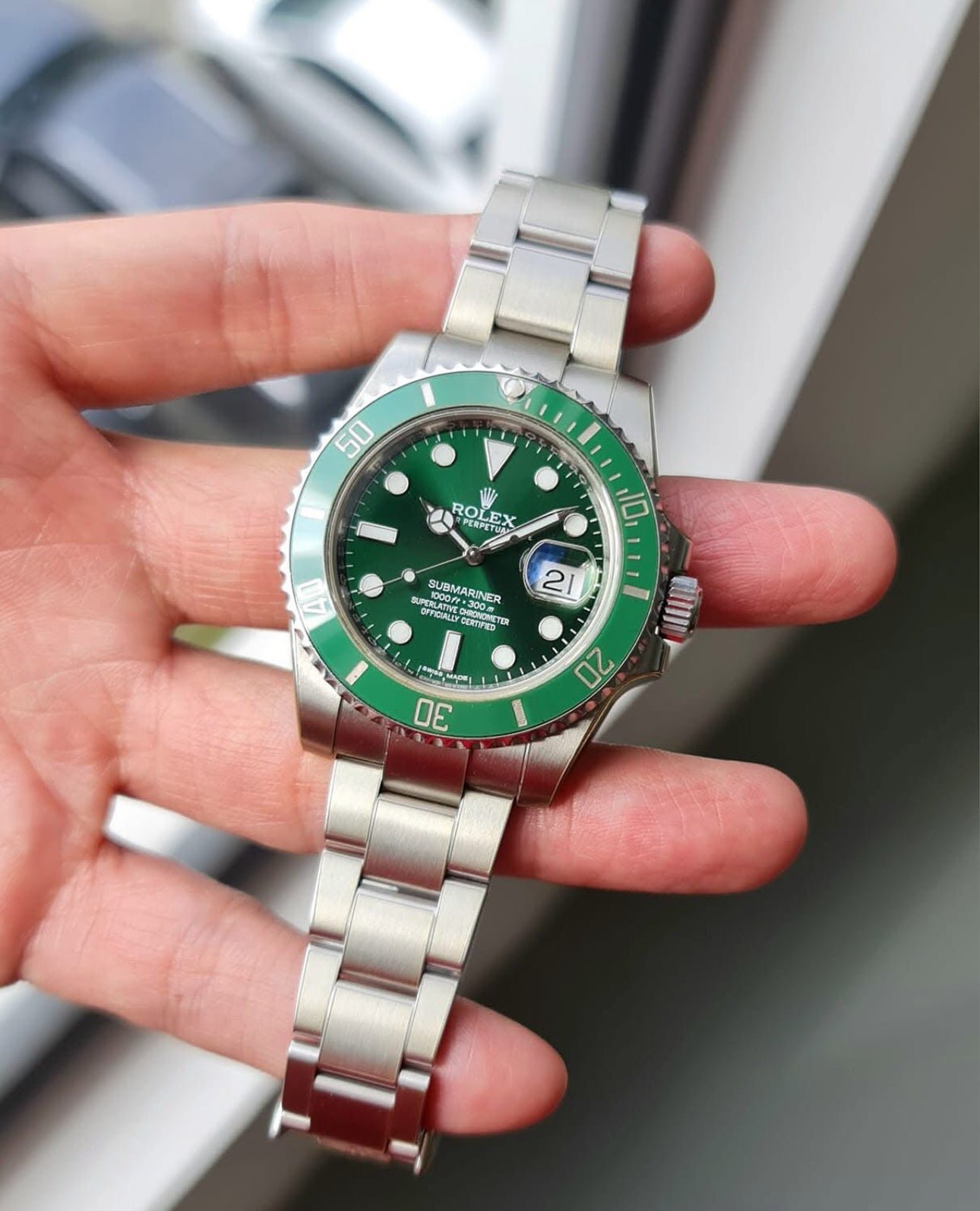 ROLEX SUBMARINER DATE HULK
