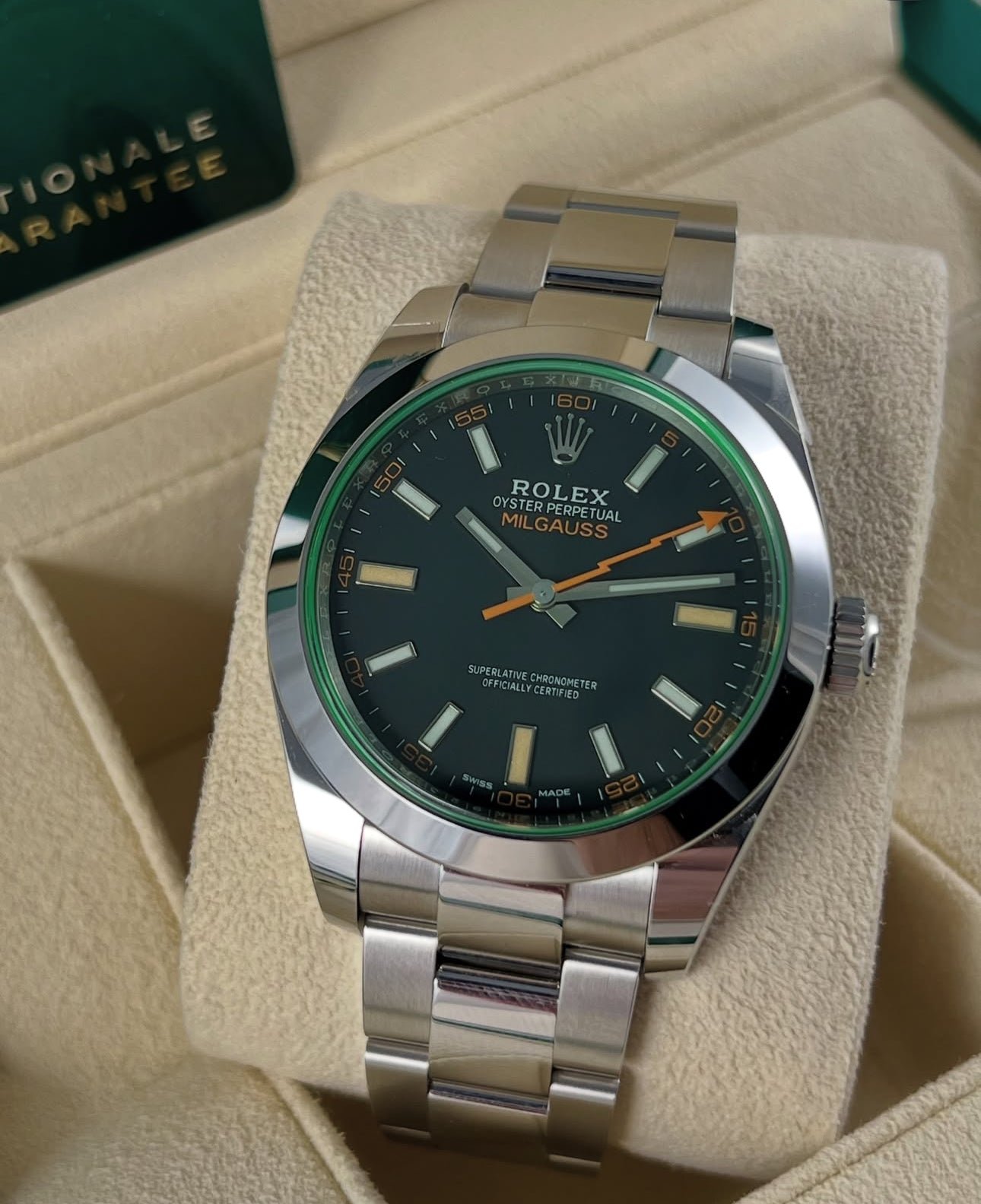 ROLEX MILGAUSS BLACK