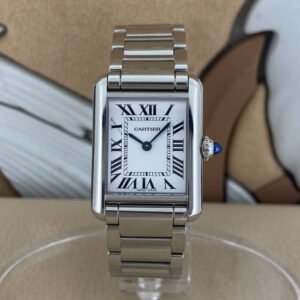CARTIER TANK MUST ACCIAIO