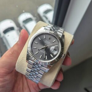 ROLEX DATEJUST JUBILÉE GREY ARDESIA