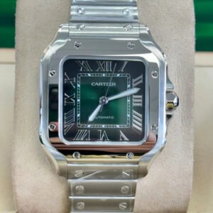 CARTIER SANTOS GREEN DIAL