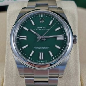 ROLEX OYSTER PERPETUAL GREEN