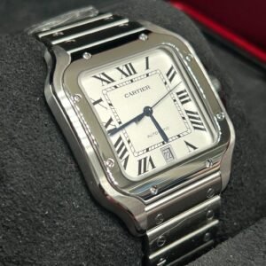 CARTIER SANTOS WHITE DIAL