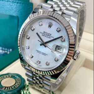 ROLEX DATEJUST JUBILÉE WHITE DIAMOND