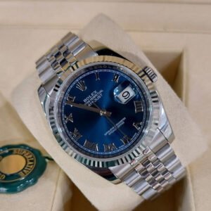 ROLEX DATEJUST JUBILÈE AZZURO ROMAN