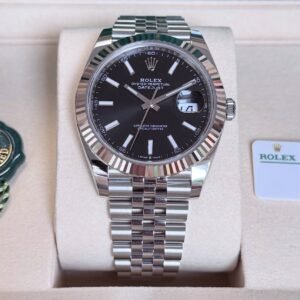 ROLEX DATEJUST JUBILÈE BLACK DIAL