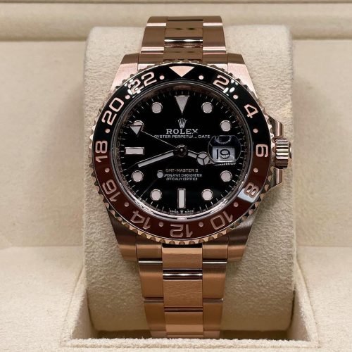 ROLEX GMT MASTER II “ROOT-BEER” ROSE’