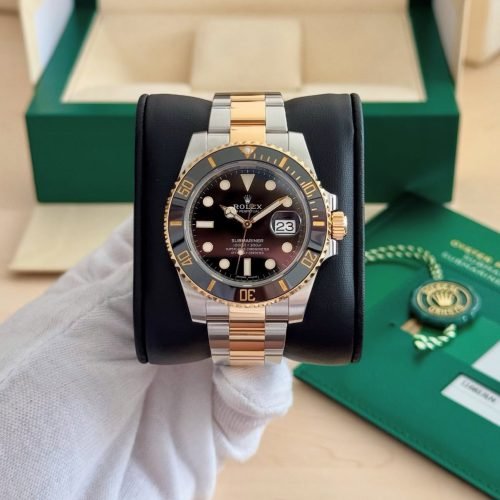 ROLEX SUBMARINER GOLD & BLACK