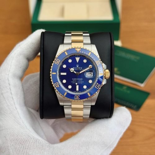 ROLEX SUBMARINER DATE ORO & BLU