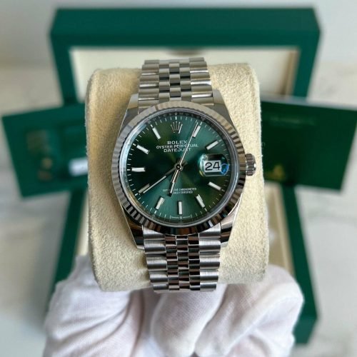 ROLEX DATEJUST JUBILEE MINT GREEN