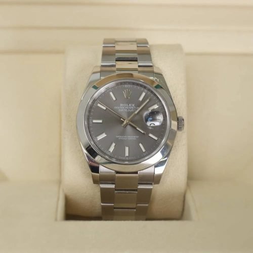 ROLEX DATEJUST OYSTER GREY ARDESIA