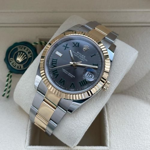 ROLEX DATEJUST OYSTER WIMBLEDON GOLD